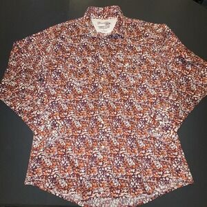 Wrangler 20X Competition Advanced‎ Comfort Long Sleeve XL Western Pearl Snap EUC